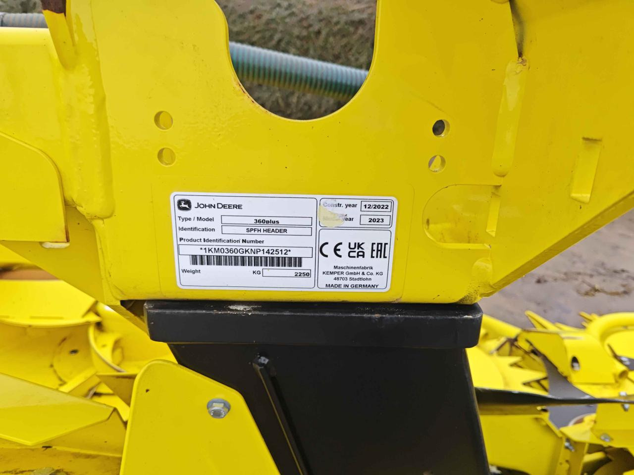 Kemper 360Plus - Оборудование для кормоуборочного комбайна: фото 5 Kemper 360Plus - Оборудование для кормоуборочного комбайна: фото 5