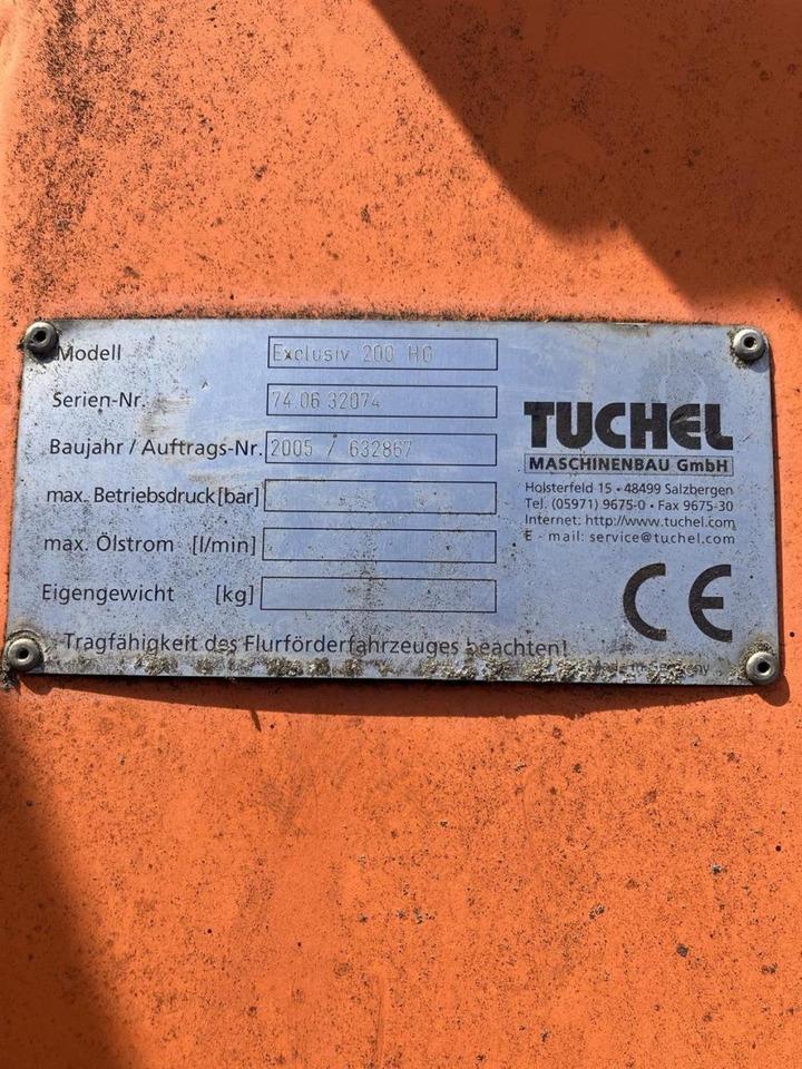 Tuchel Exclusiv 200 HG - Щетка: фото 3 Tuchel Exclusiv 200 HG - Щетка: фото 3