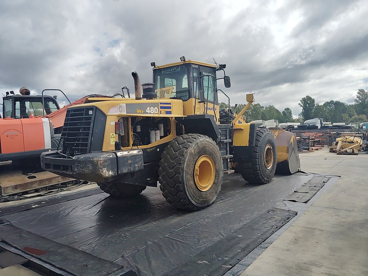 KOMATSU WA480-5H - Колёсный погрузчик: фото 4 KOMATSU WA480-5H - Колёсный погрузчик: фото 4