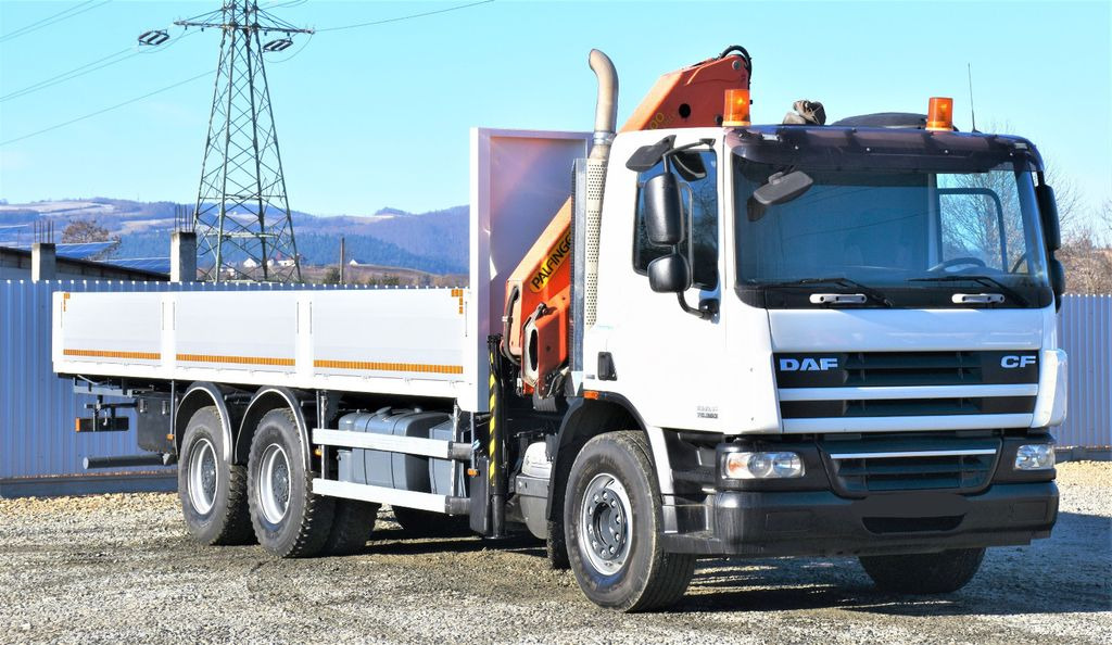 DAF CF 75.360 Pritsche 7,95 m + KRAN / FUNK * 6x4 DAF CF 75.360 Pritsche 7,95 m + KRAN / FUNK * 6x4 - Автоманипулятор, Грузовик бортовой/ Платформа: фото 3 DAF CF 75.360 Pritsche 7,95 m + KRAN / FUNK * 6x4 DAF CF 75.360 Pritsche 7,95 m + KRAN / FUNK * 6x4 - Автоманипулятор, Грузовик бортовой/ Платформа: фото 3