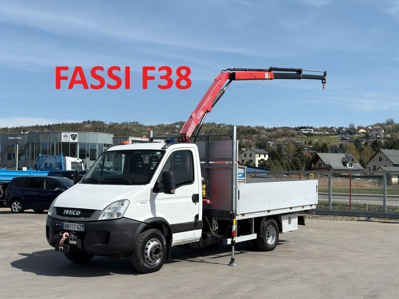 Iveco Daily 65C14 Pritsche 3,75 m FASSI F38 A.22 - Малотоннажный бортовой грузовик: фото 1 Iveco Daily 65C14 Pritsche 3,75 m FASSI F38 A.22 - Малотоннажный бортовой грузовик: фото 1