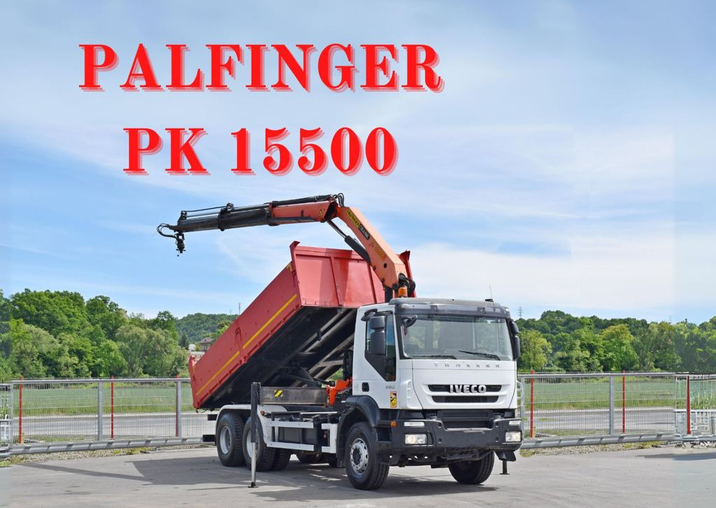 Iveco TRAKKER 360 * Kipper 5,60m* KRAN /FUNK * 6x4 Iveco TRAKKER 360 * Kipper 5,60m* KRAN /FUNK * 6x4 - Автоманипулятор, Самосвал: фото 1 Iveco TRAKKER 360 * Kipper 5,60m* KRAN /FUNK * 6x4 Iveco TRAKKER 360 * Kipper 5,60m* KRAN /FUNK * 6x4 - Автоманипулятор, Самосвал: фото 1