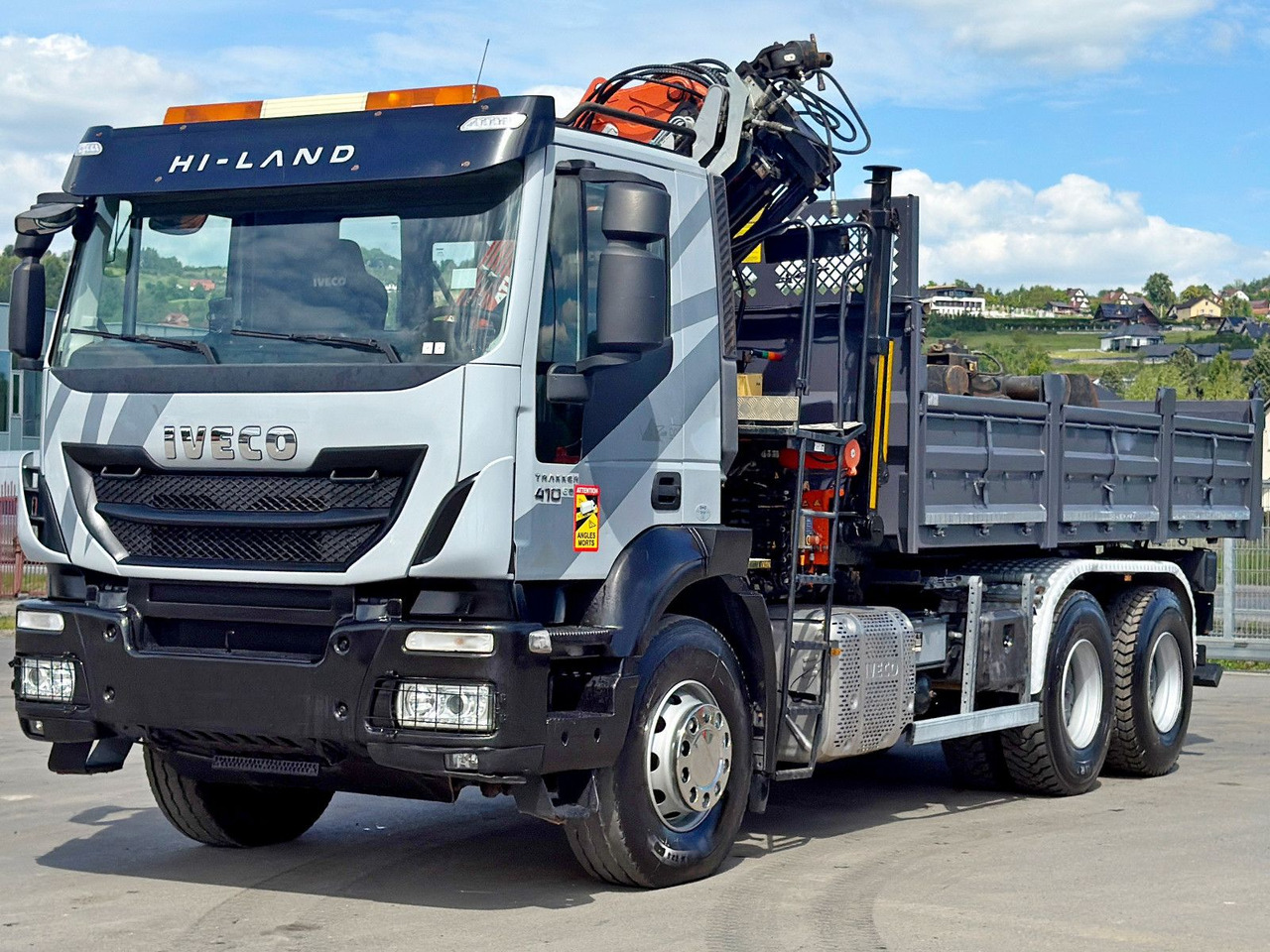 Iveco TRAKKER 410*Kipper 5,20m*ATLAS 165.2E * FUNK/6x4 Iveco TRAKKER 410*Kipper 5,20m*ATLAS 165.2E * FUNK/6x4 - Самосвал, Автоманипулятор: фото 4 Iveco TRAKKER 410*Kipper 5,20m*ATLAS 165.2E * FUNK/6x4 Iveco TRAKKER 410*Kipper 5,20m*ATLAS 165.2E * FUNK/6x4 - Самосвал, Автоманипулятор: фото 4