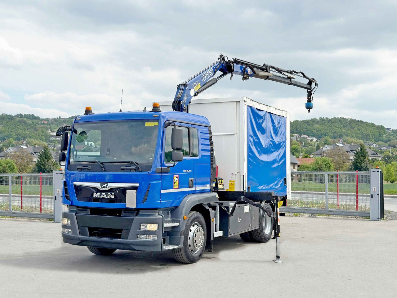 MAN TGM 15.250* FASSI F110A.0.23 * TOPZUSTAND - Автоманипулятор: фото 2 MAN TGM 15.250* FASSI F110A.0.23 * TOPZUSTAND - Автоманипулятор: фото 2