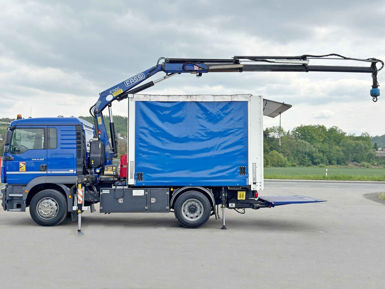 MAN TGM 15.250* FASSI F110A.0.23 * TOPZUSTAND - Автоманипулятор: фото 5 MAN TGM 15.250* FASSI F110A.0.23 * TOPZUSTAND - Автоманипулятор: фото 5