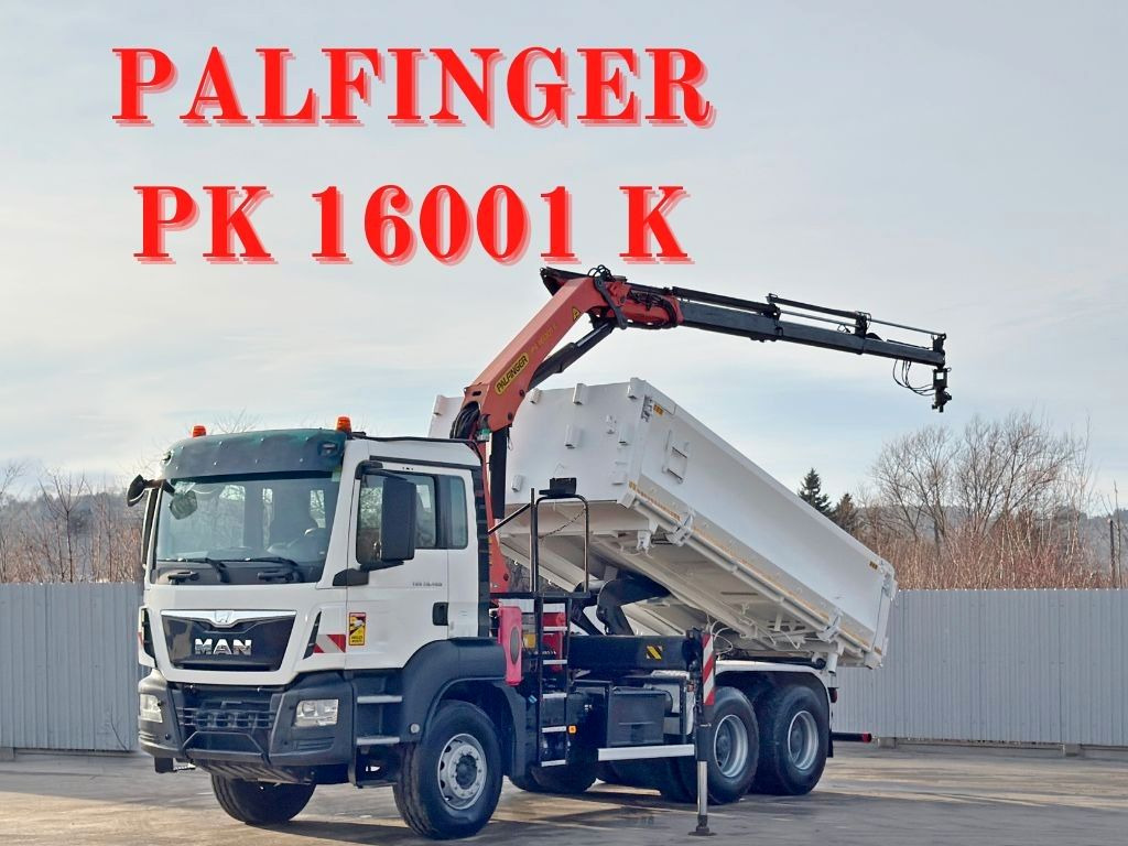 MAN TGS 26.400 * PALFINGER PK 16001 K + FUNK * 6x4 - Автоманипулятор: фото 1 MAN TGS 26.400 * PALFINGER PK 16001 K + FUNK * 6x4 - Автоманипулятор: фото 1