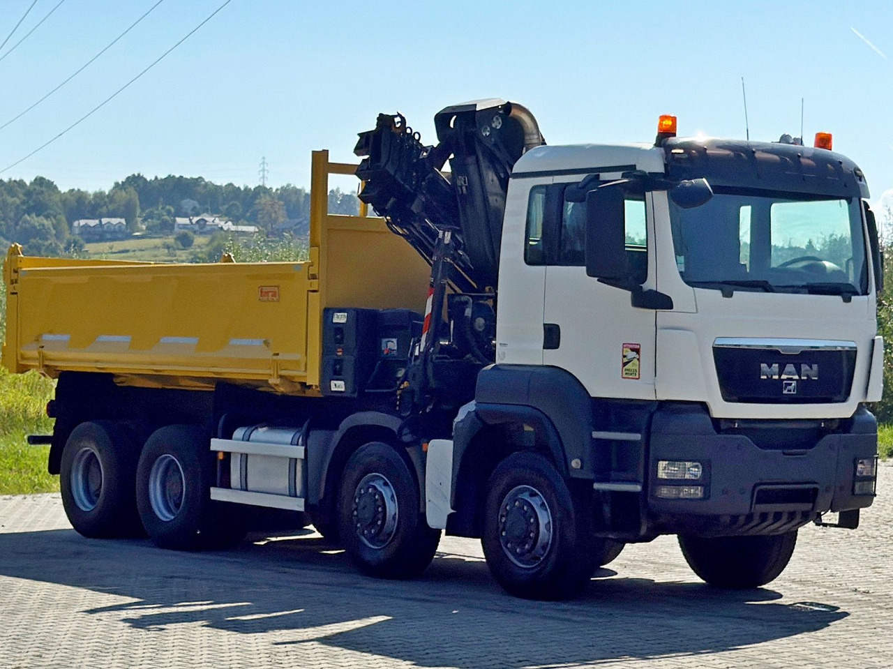 MAN TGS 32.510 * HIAB 288 EP - 5HIDUO/ FUNK * 8x8 - Автоманипулятор: фото 4 MAN TGS 32.510 * HIAB 288 EP - 5HIDUO/ FUNK * 8x8 - Автоманипулятор: фото 4