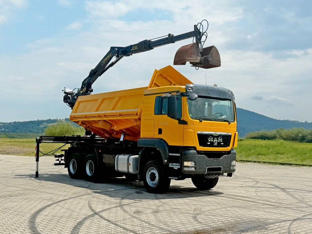 MAN TGS 33.480*KIPPER 5,10m * EPSILON E165Z76* 6x6 MAN TGS 33.480*KIPPER 5,10m * EPSILON E165Z76* 6x6 - Автоманипулятор, Самосвал: фото 2 MAN TGS 33.480*KIPPER 5,10m * EPSILON E165Z76* 6x6 MAN TGS 33.480*KIPPER 5,10m * EPSILON E165Z76* 6x6 - Автоманипулятор, Самосвал: фото 2