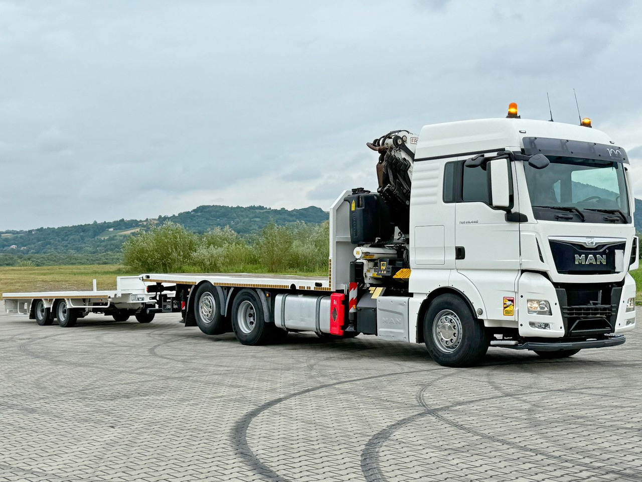 MAN TGX 26.440 * FASSI F455A.2.26E + FUNK + Anhänger - Автоманипулятор: фото 4 MAN TGX 26.440 * FASSI F455A.2.26E + FUNK + Anhänger - Автоманипулятор: фото 4