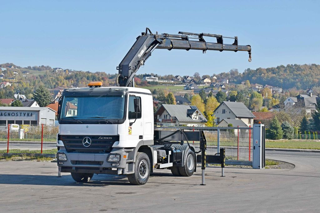 Mercedes-Benz ACTROS 1844 * Sattelzugmaschine *HIAB 330-5/FUNK Mercedes-Benz ACTROS 1844 * Sattelzugmaschine *HIAB 330-5/FUNK - Автоманипулятор, Тягач: фото 2 Mercedes-Benz ACTROS 1844 * Sattelzugmaschine *HIAB 330-5/FUNK Mercedes-Benz ACTROS 1844 * Sattelzugmaschine *HIAB 330-5/FUNK - Автоманипулятор, Тягач: фото 2