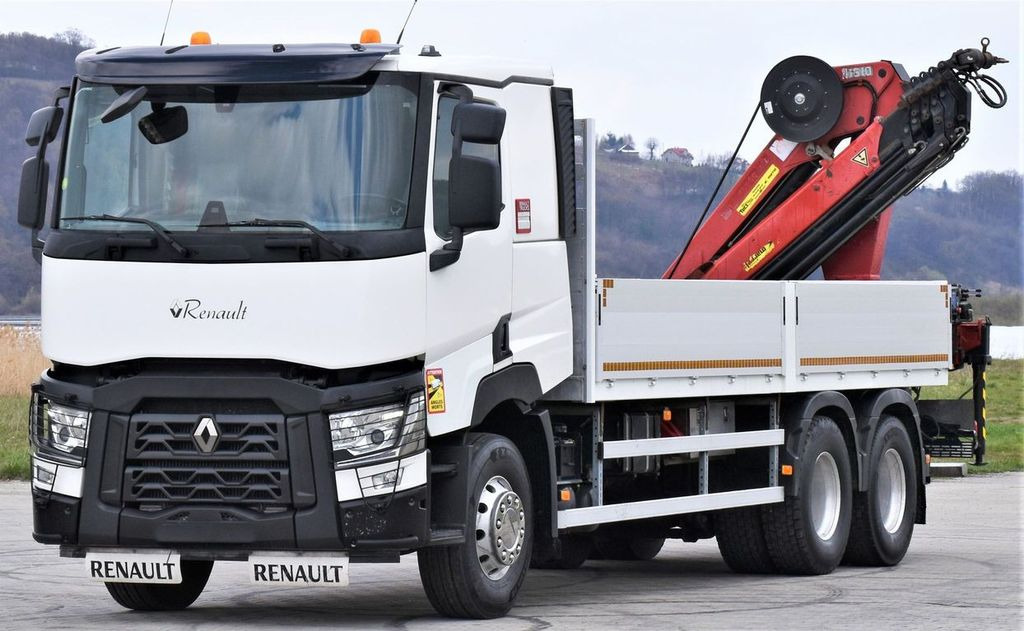 Renault C 460 * HMF 1510 K6 + FUNK * 6x4 Renault C 460 * HMF 1510 K6 + FUNK * 6x4 - Автоманипулятор, Грузовик бортовой/ Платформа: фото 3 Renault C 460 * HMF 1510 K6 + FUNK * 6x4 Renault C 460 * HMF 1510 K6 + FUNK * 6x4 - Автоманипулятор, Грузовик бортовой/ Платформа: фото 3