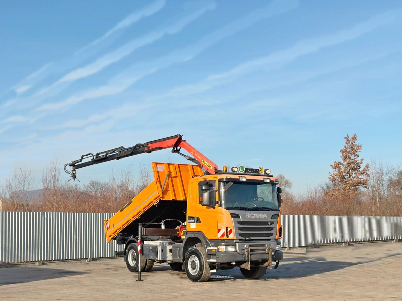Scania G 360 * KIPPER 4,15m * PALFINGER PK 11002/ 4x4 - Автоманипулятор: фото 2 Scania G 360 * KIPPER 4,15m * PALFINGER PK 11002/ 4x4 - Автоманипулятор: фото 2
