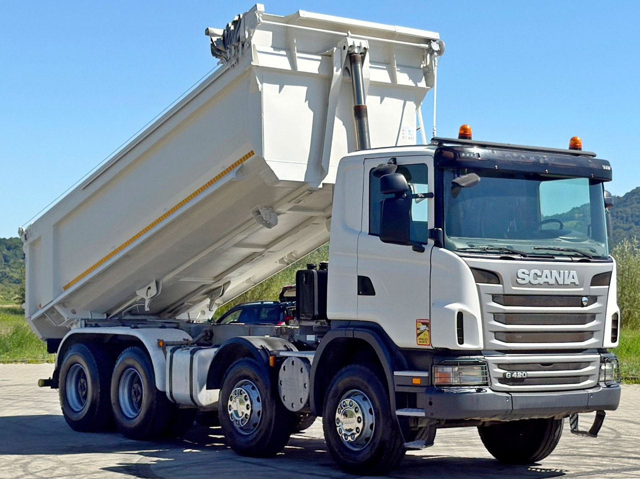 Scania G 420 * KIPPER * 8x4 * TOPZUSTAND - Самосвал: фото 3 Scania G 420 * KIPPER * 8x4 * TOPZUSTAND - Самосвал: фото 3