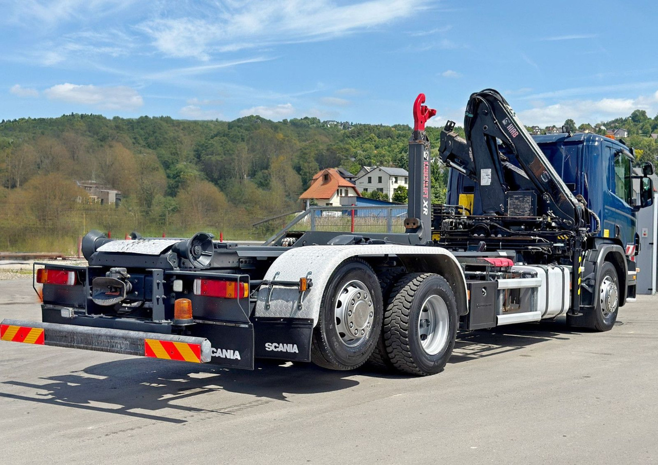 Крюковой мультилифт, Автоманипулятор Scania P 360 * ABROLLKIPPER * HIAB 111 BS -2 HIDUO/FUNK: фото 6