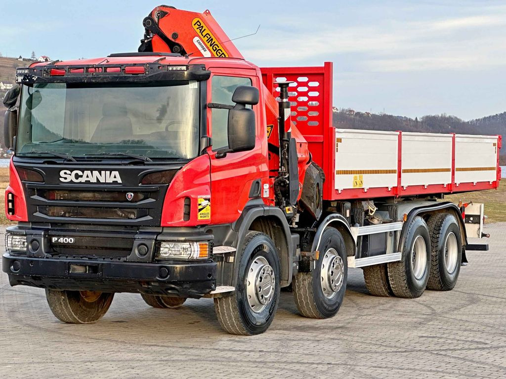 Scania P 400 Kipper 6,80 m * PK 33002-EH D + FUNK * 8x4 Scania P 400 Kipper 6,80 m * PK 33002-EH D + FUNK * 8x4 - Самосвал, Автоманипулятор: фото 4 Scania P 400 Kipper 6,80 m * PK 33002-EH D + FUNK * 8x4 Scania P 400 Kipper 6,80 m * PK 33002-EH D + FUNK * 8x4 - Самосвал, Автоманипулятор: фото 4