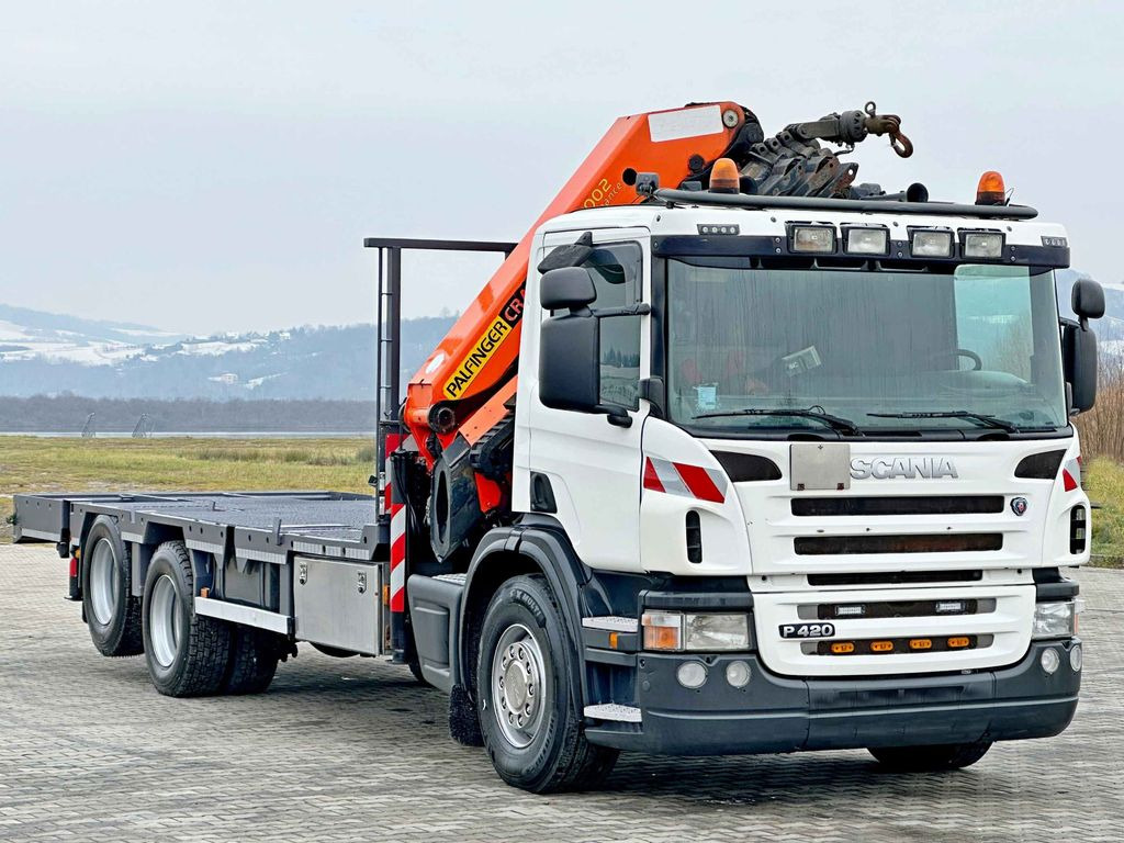 Scania P 420* PLATFORM 6,80m * PK 29002+FUNK * TOP Scania P 420* PLATFORM 6,80m * PK 29002+FUNK * TOP - Эвакуатор: фото 3 Scania P 420* PLATFORM 6,80m * PK 29002+FUNK * TOP Scania P 420* PLATFORM 6,80m * PK 29002+FUNK * TOP - Эвакуатор: фото 3