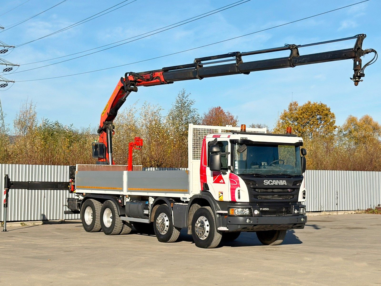 Scania P 450* PRITSCHE 6,90m * PK 23002- SH C FUNK *8x4 - Автоманипулятор: фото 2 Scania P 450* PRITSCHE 6,90m * PK 23002- SH C FUNK *8x4 - Автоманипулятор: фото 2