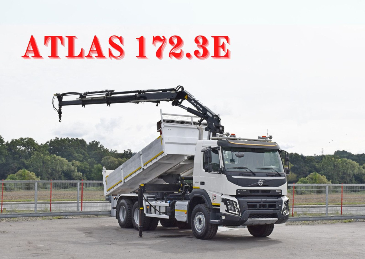 Volvo FMX 460 Kipper 5,40m *ATLAS 172.3E/FUNK *6x4 - Автоманипулятор: фото 1 Volvo FMX 460 Kipper 5,40m *ATLAS 172.3E/FUNK *6x4 - Автоманипулятор: фото 1
