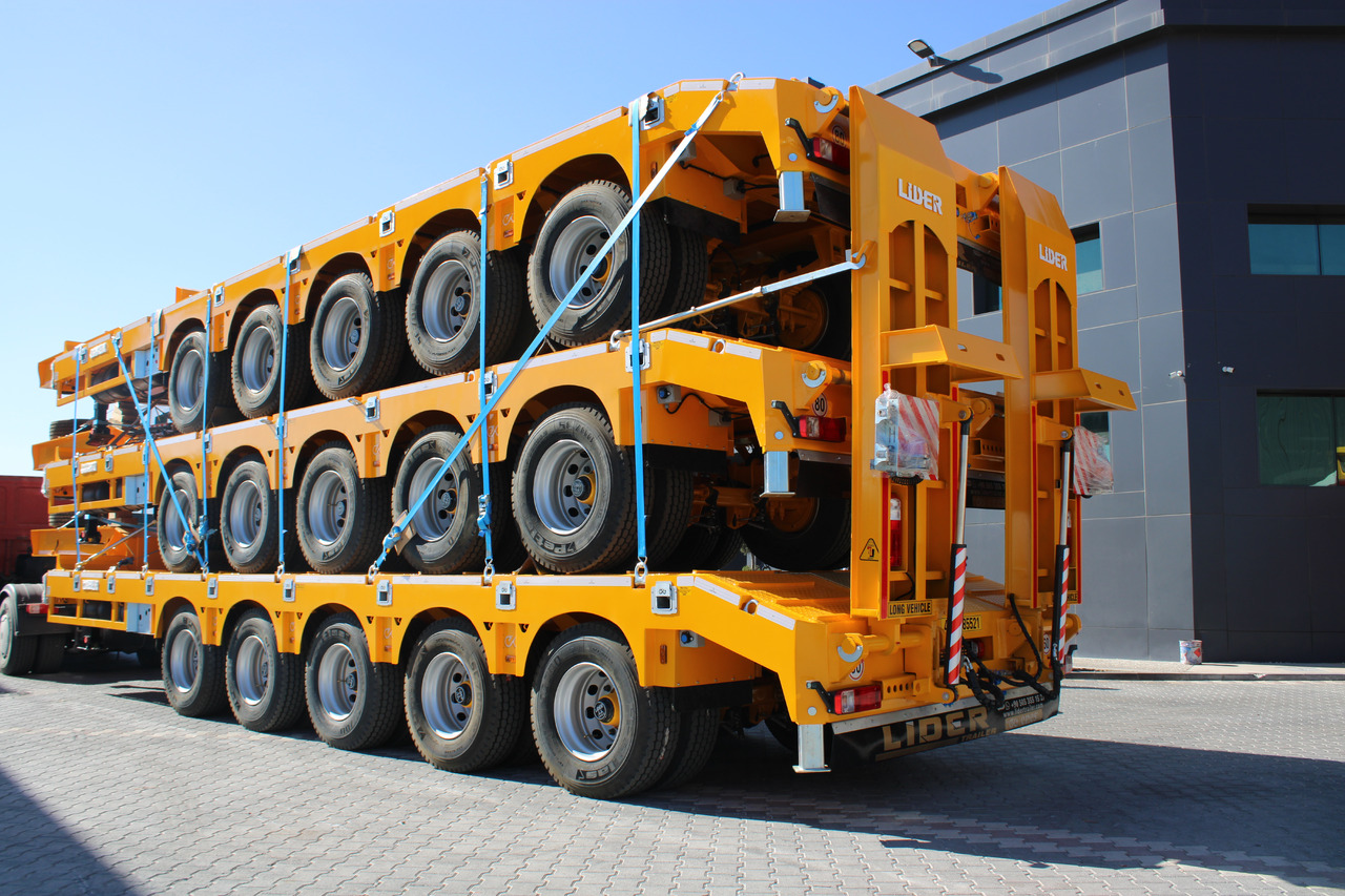 Новый Полуприцеп бортовой/ Платформа LIDER LIDER 2025 UNUSED NEW  FROM MANUFACTURER: фото 5