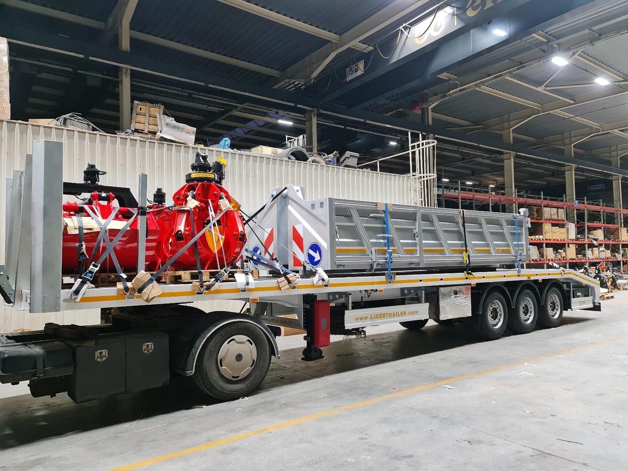 Новый Кузов для самосвала Для транспортировки контейнеров LIDER NEW 2025 MODELS YEAR (MANUFACTURER COMPANY LIDER TRAILER: фото 17