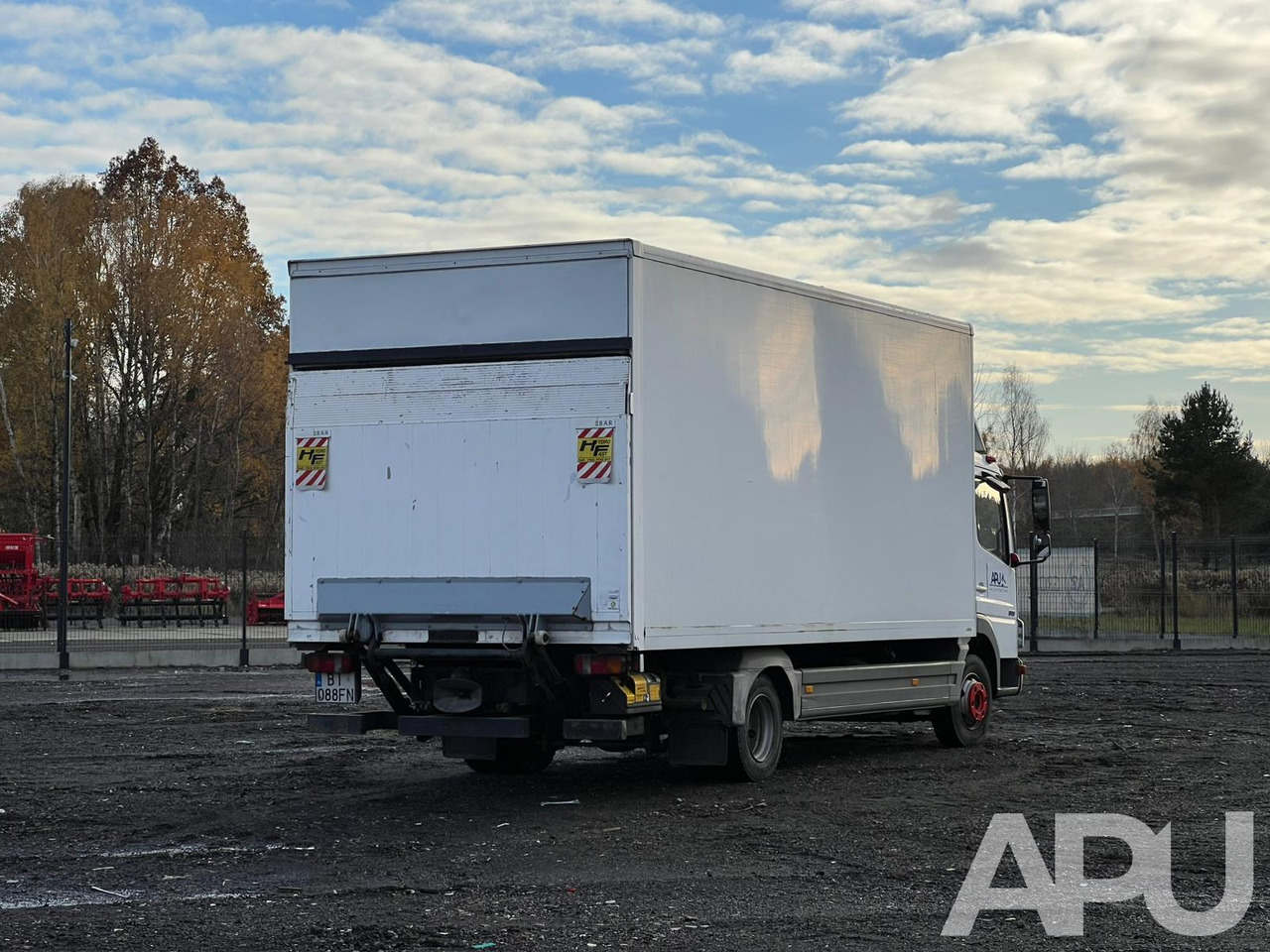 Mercedes-Benz ATEGO 818 winda - Грузовик с закрытым кузовом: фото 5 Mercedes-Benz ATEGO 818 winda - Грузовик с закрытым кузовом: фото 5