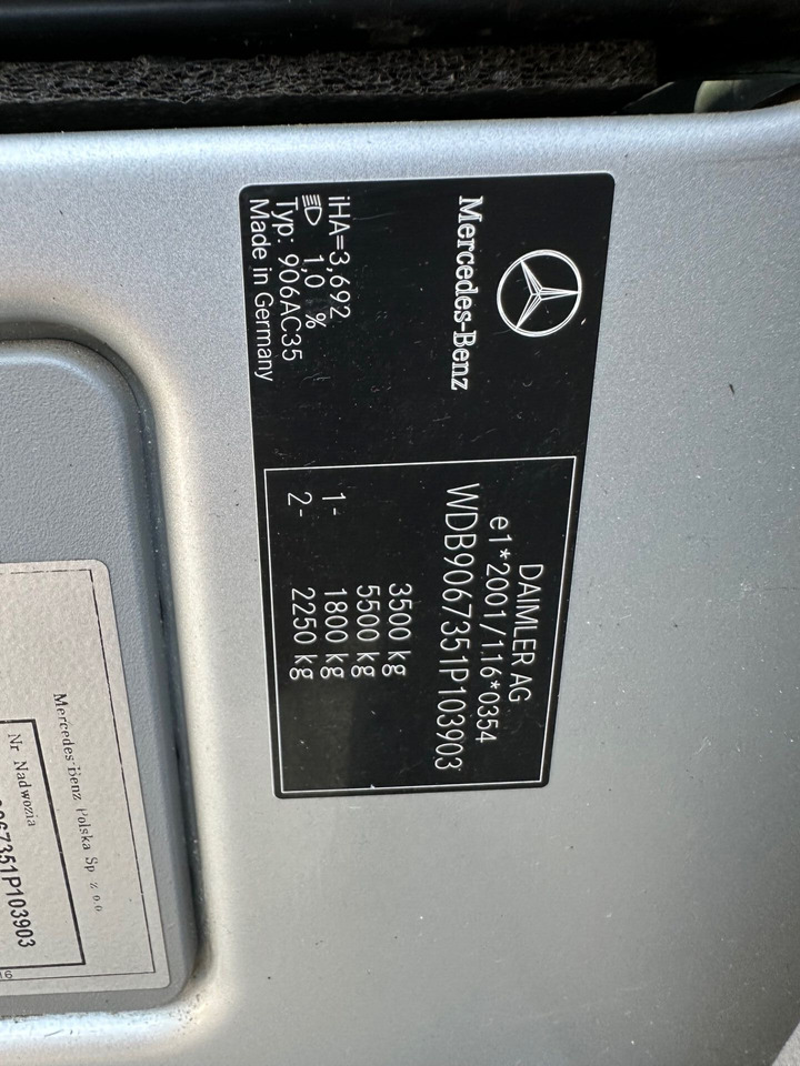 Meredes-Benz Sprinter 319 Bluetec 9 osobowy - Пассажирский фургон: фото 4 Meredes-Benz Sprinter 319 Bluetec 9 osobowy - Пассажирский фургон: фото 4