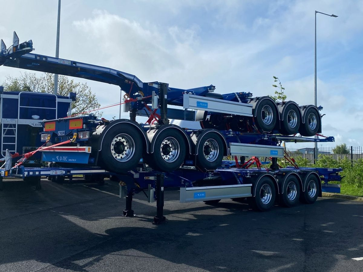 New D-TEC CONTAINER CHASSIS PM-3-SSliding - Прицеп-контейнеровоз/ Сменный кузов: фото 1 New D-TEC CONTAINER CHASSIS PM-3-SSliding - Прицеп-контейнеровоз/ Сменный кузов: фото 1