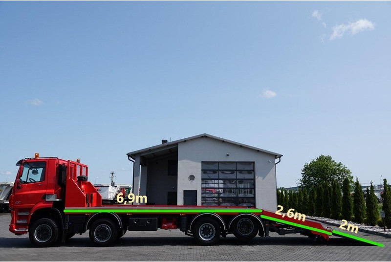 DAF CF 460 / 8x2/ LAWETA / PLATFORMA / NAJAZDY HYDRAULICZNE / WYCIĄ - Эвакуатор: фото 5 DAF CF 460 / 8x2/ LAWETA / PLATFORMA / NAJAZDY HYDRAULICZNE / WYCIĄ - Эвакуатор: фото 5