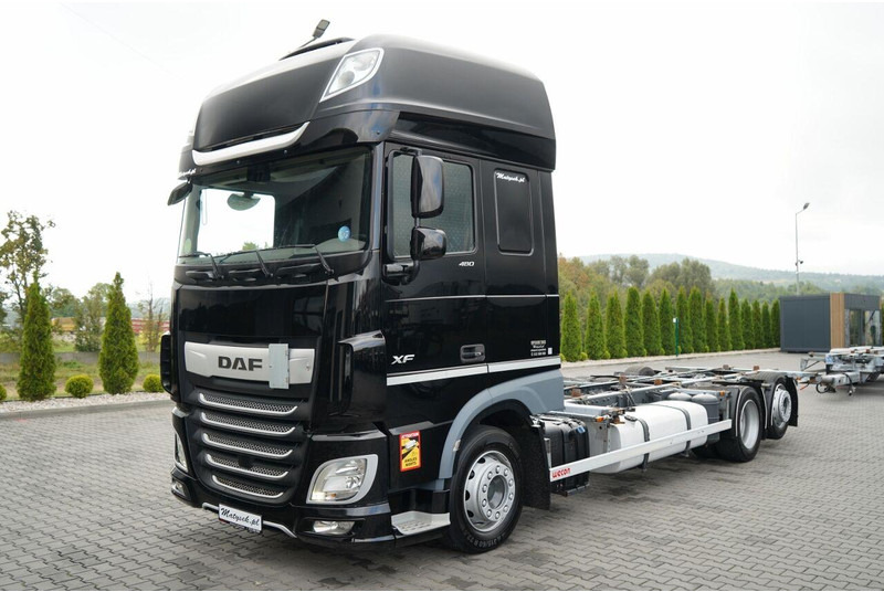 DAF XF 480 / BDF / 6X2 / SSC / I-PARK COOL / OŚ PODNOSZONA / PO KONT - Грузовик-контейнеровоз/ Сменный кузов: фото 1 DAF XF 480 / BDF / 6X2 / SSC / I-PARK COOL / OŚ PODNOSZONA / PO KONT - Грузовик-контейнеровоз/ Сменный кузов: фото 1
