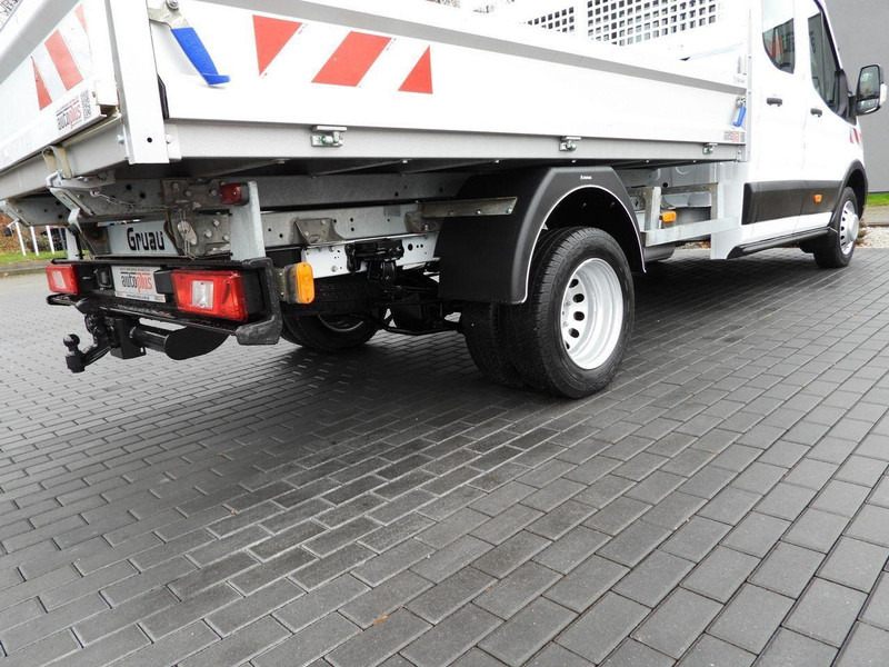 Малотоннажный самосвал, Грузопассажирский фургон Ford TRANSIT WYWROTKA PODWÓJNA KABINA DOKA 6 MIEJSC TEMPOMAT LEDY BLI: фото 17