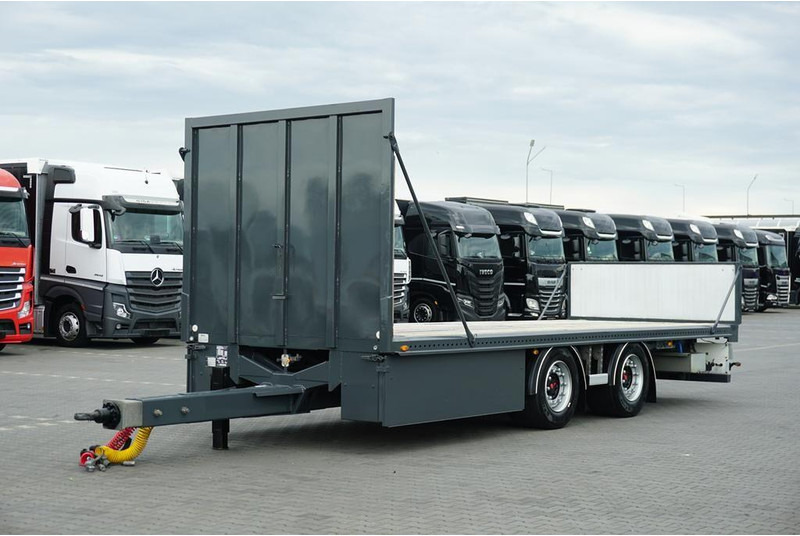 Fruehauf TANDEM / PLATFORMA / DŁ. 7,3 M - Прицеп бортовой/ Платформа: фото 1 Fruehauf TANDEM / PLATFORMA / DŁ. 7,3 M - Прицеп бортовой/ Платформа: фото 1