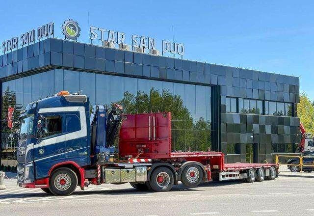 HRD Semitrailer Low Loader NRD NTS 3 Axle Tieflader - Низкорамный прицеп: фото 4 HRD Semitrailer Low Loader NRD NTS 3 Axle Tieflader - Низкорамный прицеп: фото 4