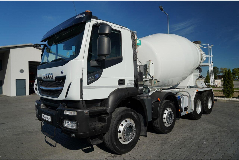 Iveco 400 SL X-WAY STRALIS / 8X4 / BETONOMIESZARKA / IMER / OPONY 100 - Автобетоносмеситель: фото 2 Iveco 400 SL X-WAY STRALIS / 8X4 / BETONOMIESZARKA / IMER / OPONY 100 - Автобетоносмеситель: фото 2