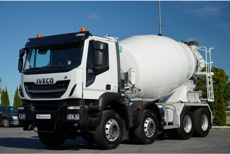 Iveco 400 SL X-WAY STRALIS / 8X4 / BETONOMIESZARKA / IMER / OPONY 100 - Автобетоносмеситель: фото 1 Iveco 400 SL X-WAY STRALIS / 8X4 / BETONOMIESZARKA / IMER / OPONY 100 - Автобетоносмеситель: фото 1