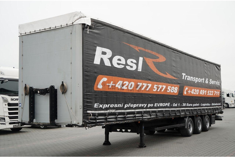 Kögel FIRANKA / MEGA / OŚ PODNOSZONA / OSIE SAF / DACH PODNOSZONY / LO - Тентованный полуприцеп: фото 3 Kögel FIRANKA / MEGA / OŚ PODNOSZONA / OSIE SAF / DACH PODNOSZONY / LO - Тентованный полуприцеп: фото 3