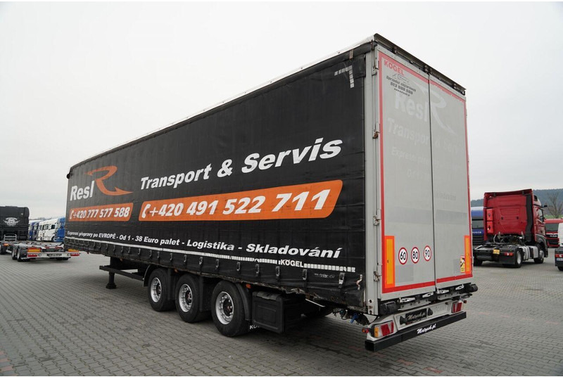 Kögel FIRANKA / MEGA / OŚ PODNOSZONA / OSIE SAF / DACH PODNOSZONY / LO - Тентованный полуприцеп: фото 5 Kögel FIRANKA / MEGA / OŚ PODNOSZONA / OSIE SAF / DACH PODNOSZONY / LO - Тентованный полуприцеп: фото 5