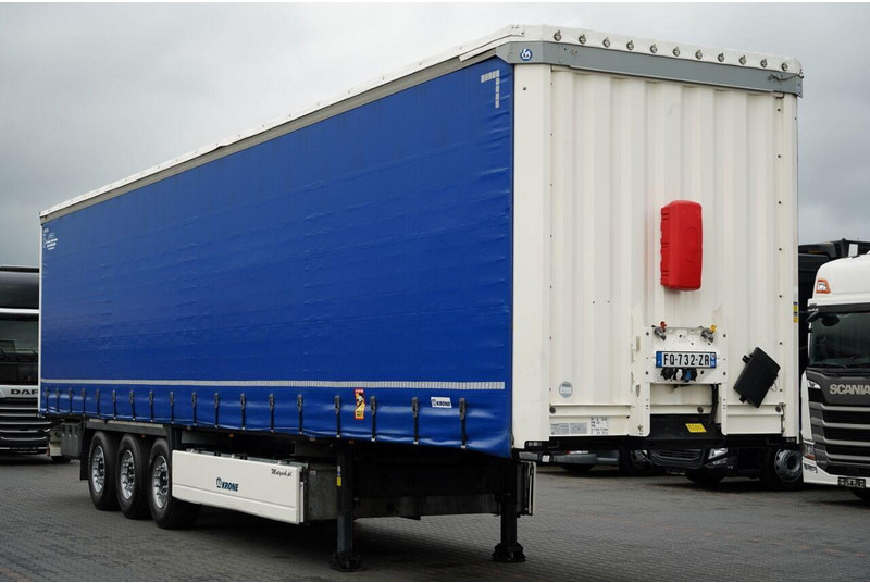 Krone FIRANKA / STANDARD / KOSZ NA PALETY / PLANDEKA ZBROJONA / SPROW - Тентованный полуприцеп: фото 1 Krone FIRANKA / STANDARD / KOSZ NA PALETY / PLANDEKA ZBROJONA / SPROW - Тентованный полуприцеп: фото 1