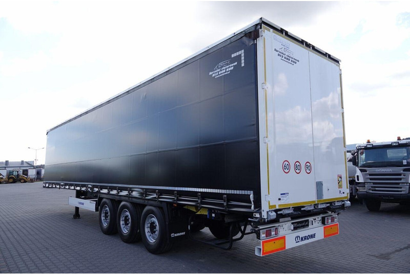 Krone FIRANKA / STANDARD / OPONY 100% / DACH PODNOSZONY / OŚ PODNOSZON - Тентованный полуприцеп: фото 4 Krone FIRANKA / STANDARD / OPONY 100% / DACH PODNOSZONY / OŚ PODNOSZON - Тентованный полуприцеп: фото 4