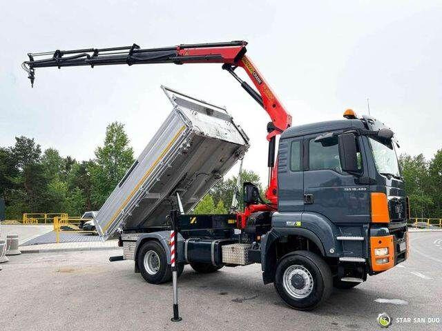 MAN TGS 18.480 PALFINGER PK 16502 HDS Crane,Kipper - Самосвал, Автоманипулятор: фото 3 MAN TGS 18.480 PALFINGER PK 16502 HDS Crane,Kipper - Самосвал, Автоманипулятор: фото 3