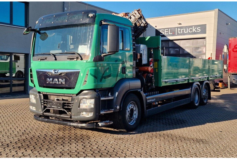 MAN TGS 26.460 6X2 Flatbed + Crane Atlas 172.3E-A4 + RC - Грузовик бортовой/ Платформа, Автоманипулятор: фото 3 MAN TGS 26.460 6X2 Flatbed + Crane Atlas 172.3E-A4 + RC - Грузовик бортовой/ Платформа, Автоманипулятор: фото 3