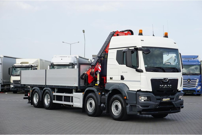 MAN TGS / 35.470 / E 6 / SKRZYNIOWY + HDS / FASSI F 545 / ŁAD. 13 10 - Грузовик бортовой/ Платформа, Автоманипулятор: фото 2 MAN TGS / 35.470 / E 6 / SKRZYNIOWY + HDS / FASSI F 545 / ŁAD. 13 10 - Грузовик бортовой/ Платформа, Автоманипулятор: фото 2
