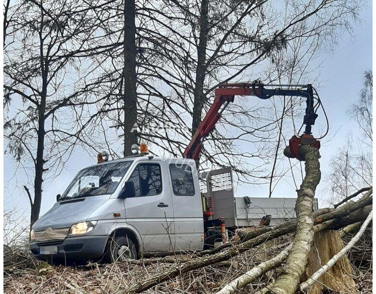 Mercedes-Benz 413 - Doka tipper+crane with gripper - Самосвал, Автоманипулятор: фото 3 Mercedes-Benz 413 - Doka tipper+crane with gripper - Самосвал, Автоманипулятор: фото 3