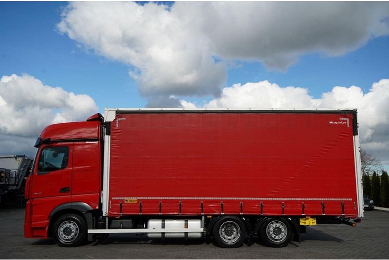 Mercedes-Benz ACTROS 2545 / SOLÓWKA / 6x2 / OŚ PODNOSZONA / BIG SPACE / WIELT - Тентованный грузовик: фото 2 Mercedes-Benz ACTROS 2545 / SOLÓWKA / 6x2 / OŚ PODNOSZONA / BIG SPACE / WIELT - Тентованный грузовик: фото 2
