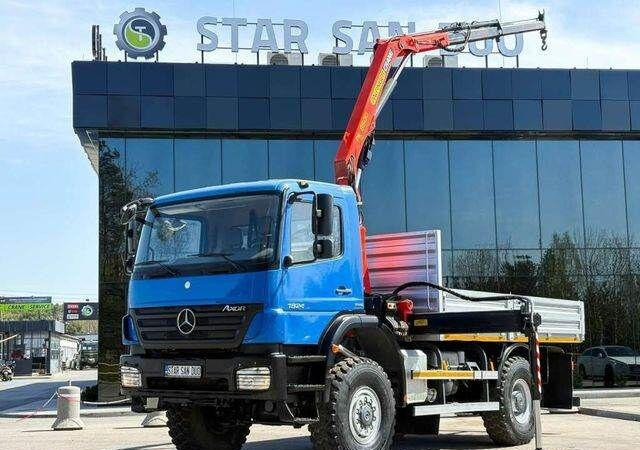 Mercedes-Benz AXOR 1824 4x4 PALFINGER PK 8500 Crane Kran - Самосвал, Автоманипулятор: фото 1 Mercedes-Benz AXOR 1824 4x4 PALFINGER PK 8500 Crane Kran - Самосвал, Автоманипулятор: фото 1