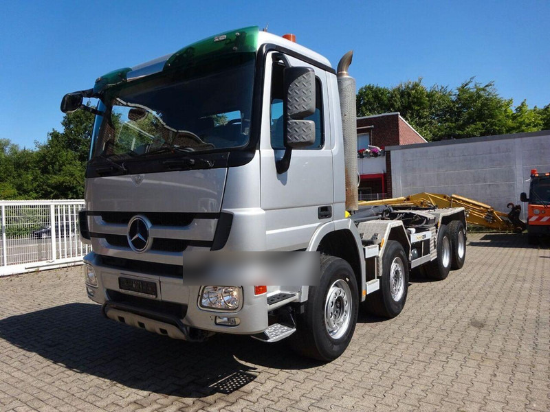 Mercedes-Benz Actros 3244 - Hook lift truck 8x4 - Крюковой мультилифт, Автоманипулятор: фото 1 Mercedes-Benz Actros 3244 - Hook lift truck 8x4 - Крюковой мультилифт, Автоманипулятор: фото 1