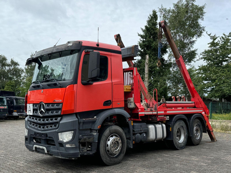 Mercedes-Benz Arocs 2536 BL 6x2/Funkfernbe./VDL-ASK 18 TK - Грузовик-контейнеровоз/ Сменный кузов, Автоманипулятор: фото 3 Mercedes-Benz Arocs 2536 BL 6x2/Funkfernbe./VDL-ASK 18 TK - Грузовик-контейнеровоз/ Сменный кузов, Автоманипулятор: фото 3