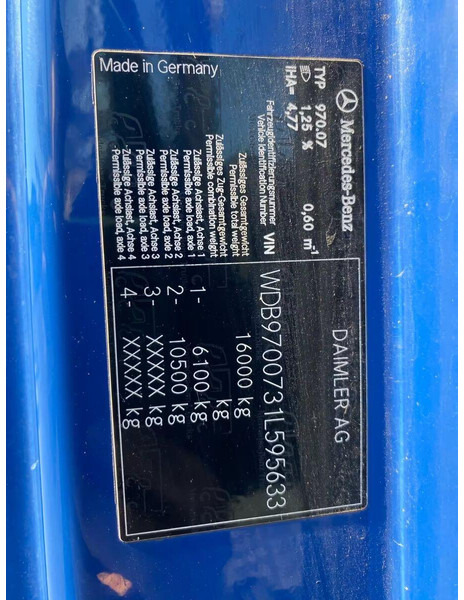 Mercedes-Benz Atego 1624 -Meiller Absetzkipper в лизинг Mercedes-Benz Atego 1624 -Meiller Absetzkipper: фото 14