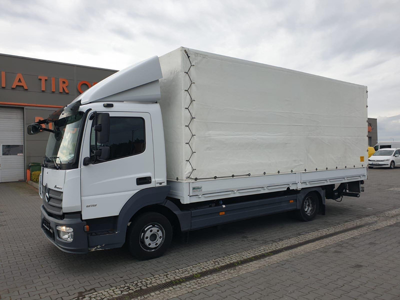 Mercedes-Benz Atego 818 TILT+LIFT 1.HAND 72000km !! - Тентованный грузовик: фото 2 Mercedes-Benz Atego 818 TILT+LIFT 1.HAND 72000km !! - Тентованный грузовик: фото 2