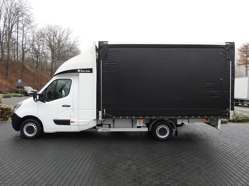 Тентованный фургон Opel MOVANO PLANDEKA 10 PALET WEBASTO TEMPOMAT KLIMATYZACJA LEDY PNEU: фото 9