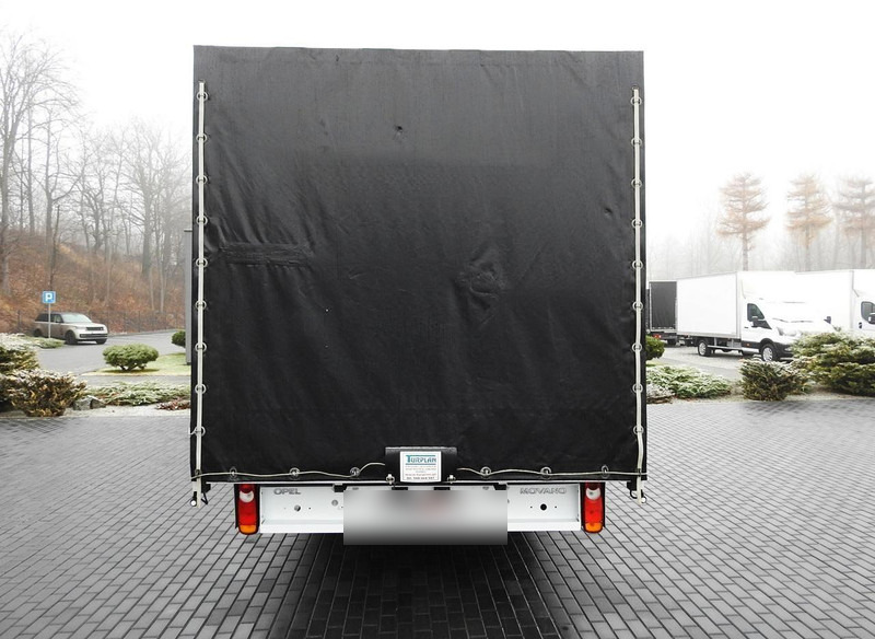 Тентованный фургон Opel MOVANO PLANDEKA 10 PALET WEBASTO TEMPOMAT KLIMATYZACJA LEDY PNEU: фото 11
